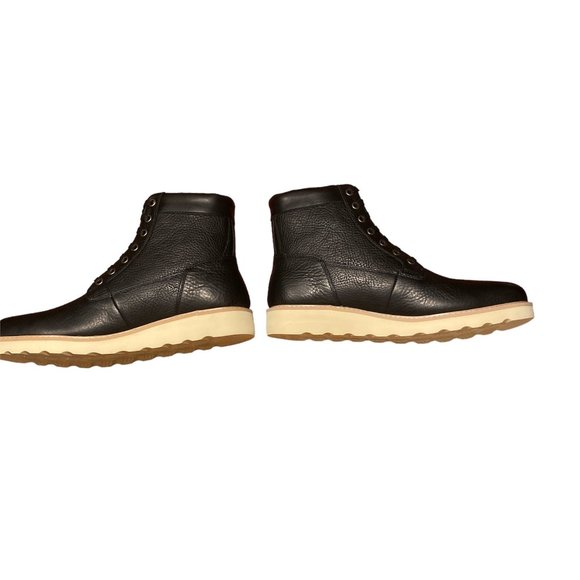 Cole Haan Black Nantucket Rugged Plain Boots - Picture 3 of 4